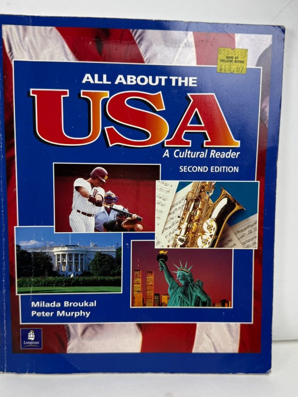 All About the USA A Cultural Reader 2nd Ed Broukal Murphy ISBN 9780201346732